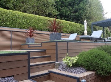 Optima Pro Teak & Linear Slatted Teak