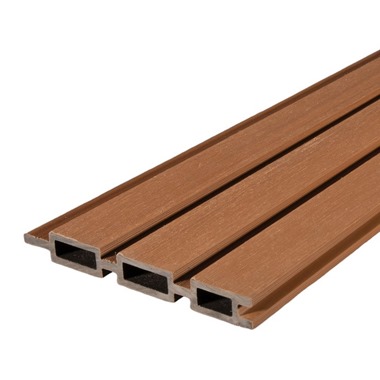 Slatted Teak Composite Fence Board