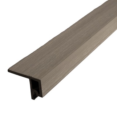 Linear Slatted Driftwood 3.6m Start/End Trim