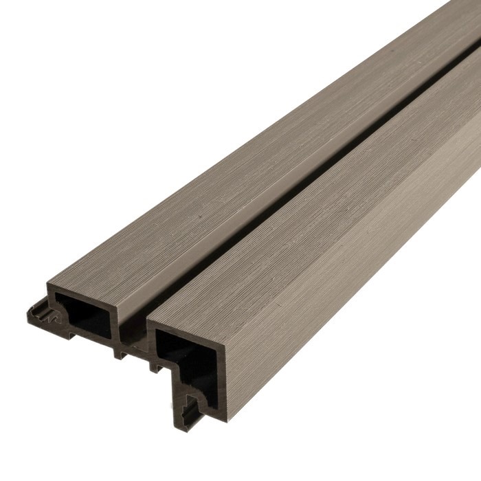 Linear Slatted Driftwood 2.9m Outside Corner Trim