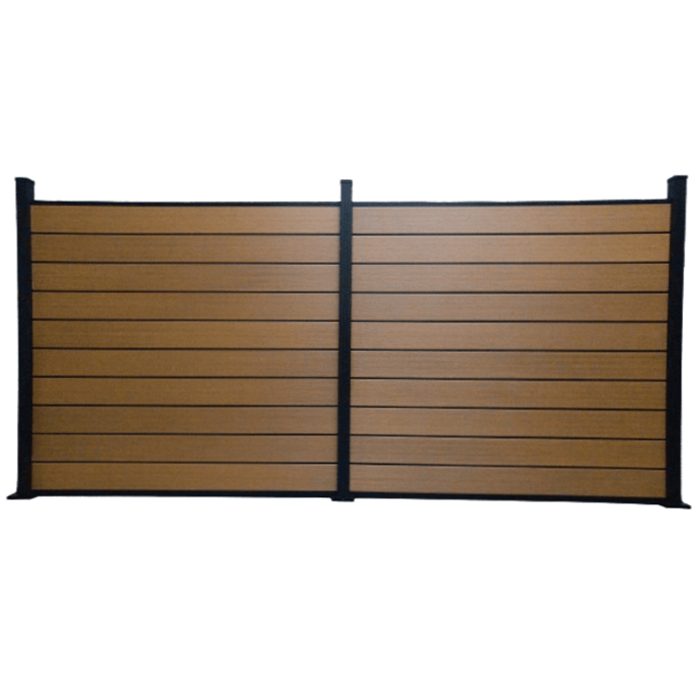 Duo Luxe Fence Kit - Oak