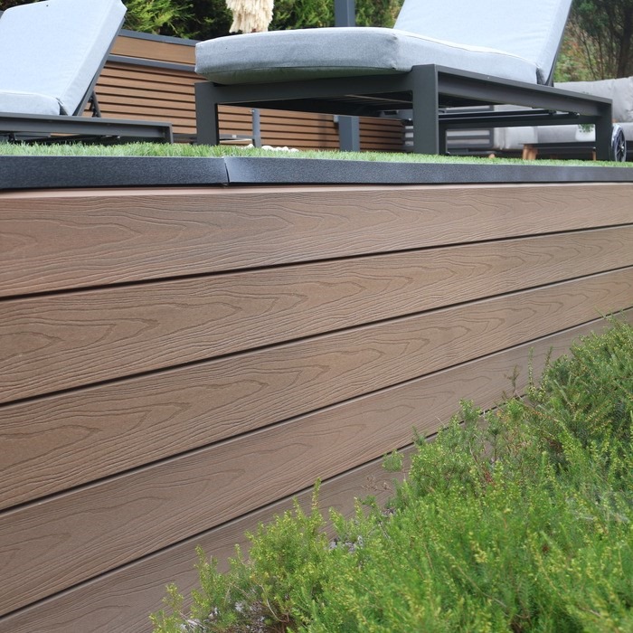 Optima Pro Teak 3.6m Composite Cladding