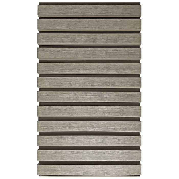 Linear Slatted Driftwood Composite Cladding (Grooved)