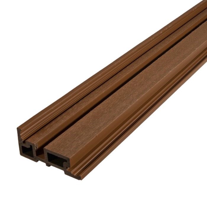 Linear Slatted Teak 2.9m Inside Corner Trim