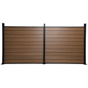 Slatted Cedar 1.8m Fence Panel Kit