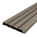 Linear Slatted Driftwood 3.6m Composite Cladding