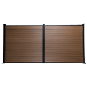 Slatted Teak 1.8m Fence Panel Kit