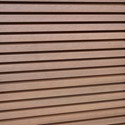 Linear Slatted Teak 3.6m Composite Cladding